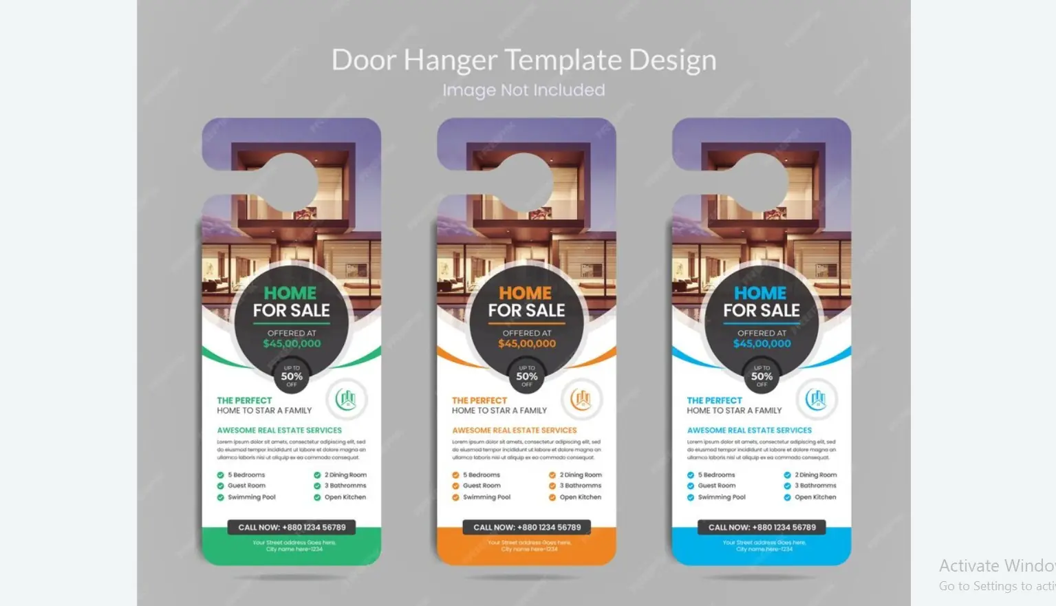 Insurance Door Hanger#17