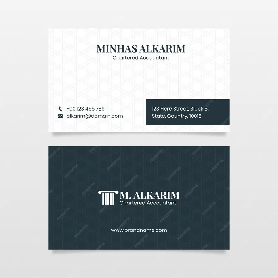 Law Firm business card#9