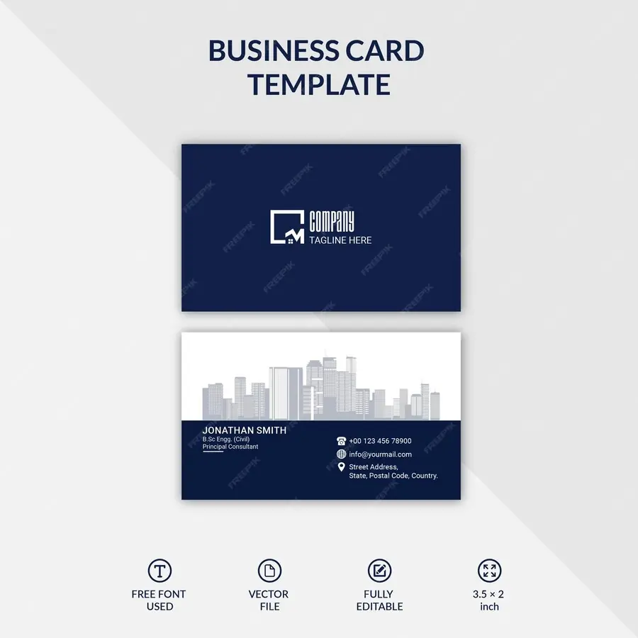 real state business card#13