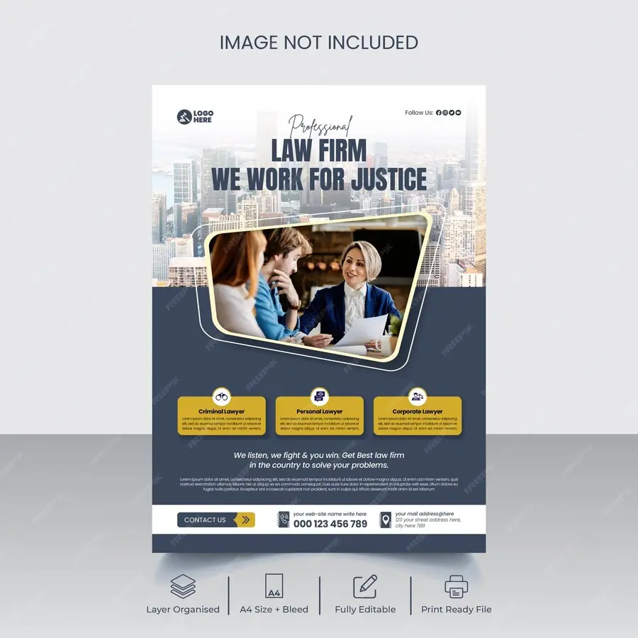 Law Firm Flyer#8