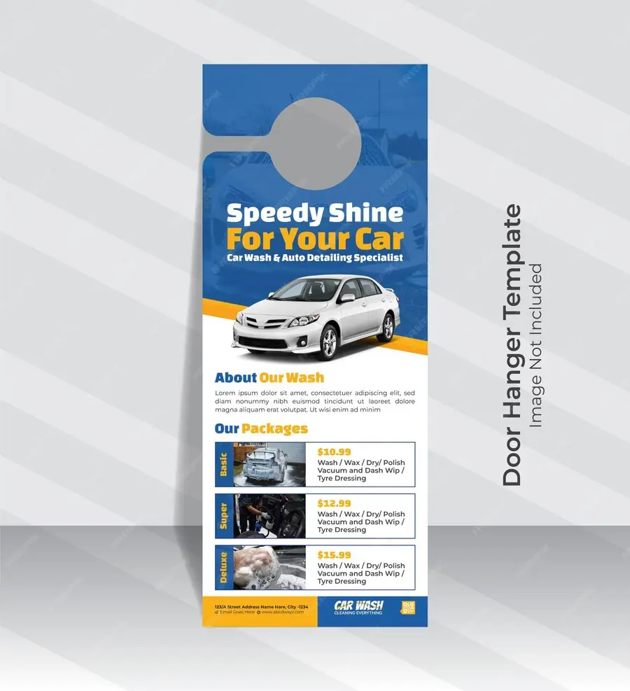 Automotive Door Hanger#7