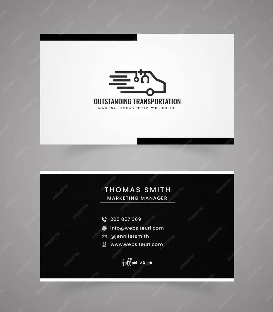 Transportation Business Card#14