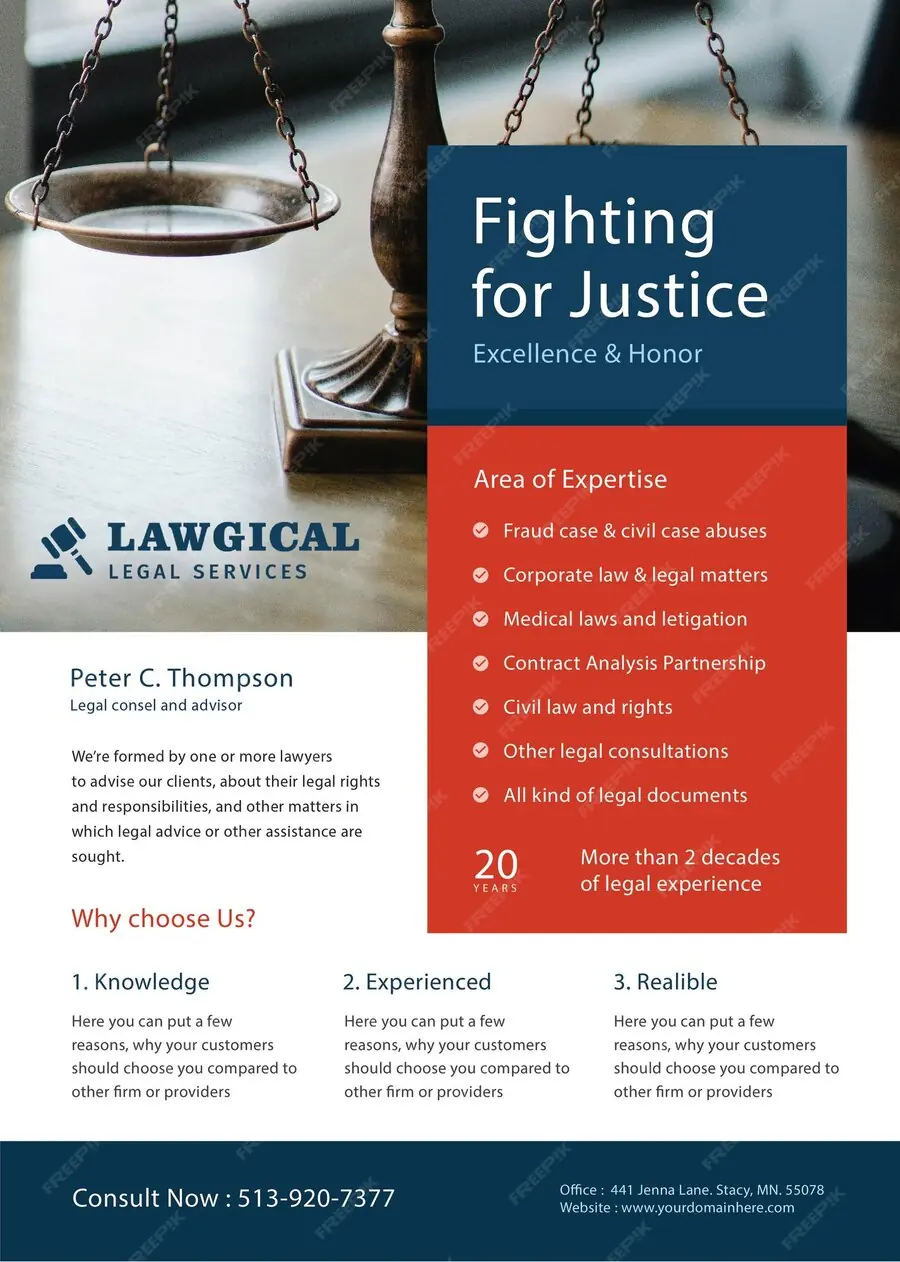 Law Firm Flyer#5