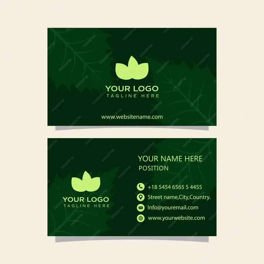 Gardening business card#15