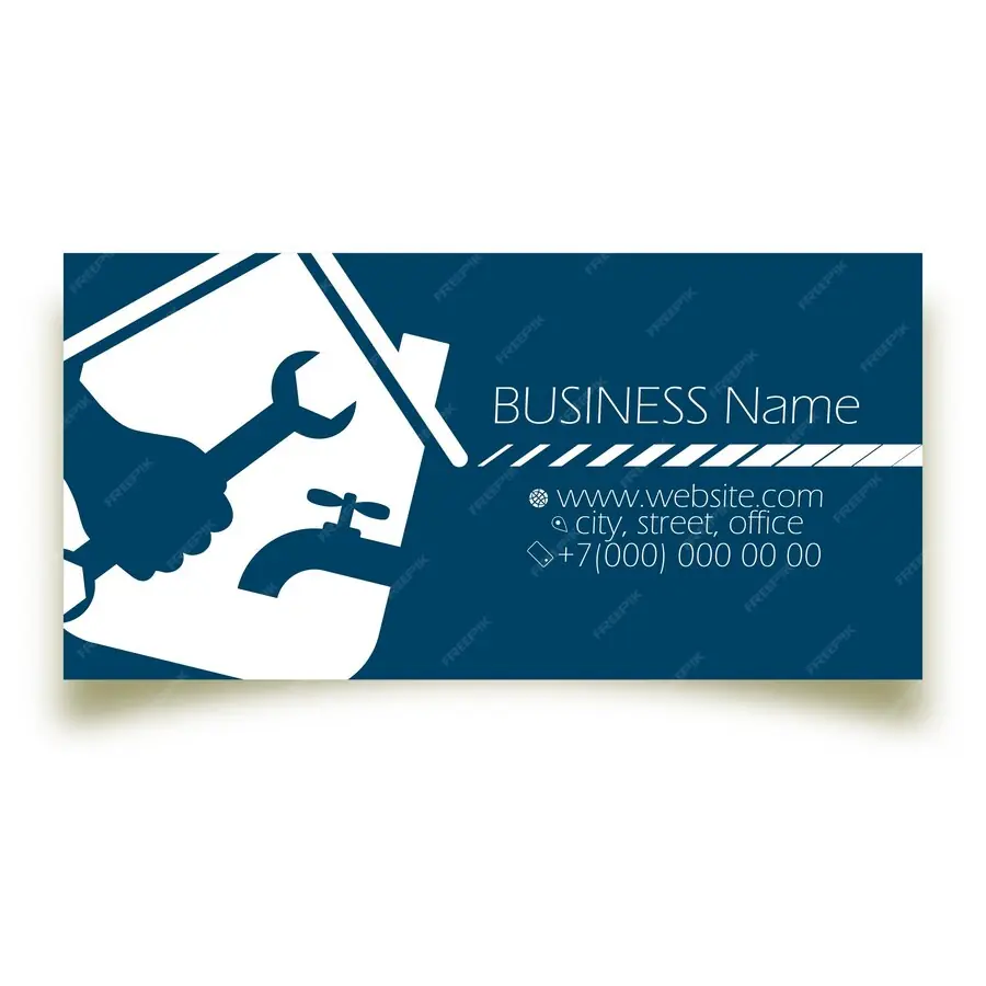 Plumbing Business Card#19