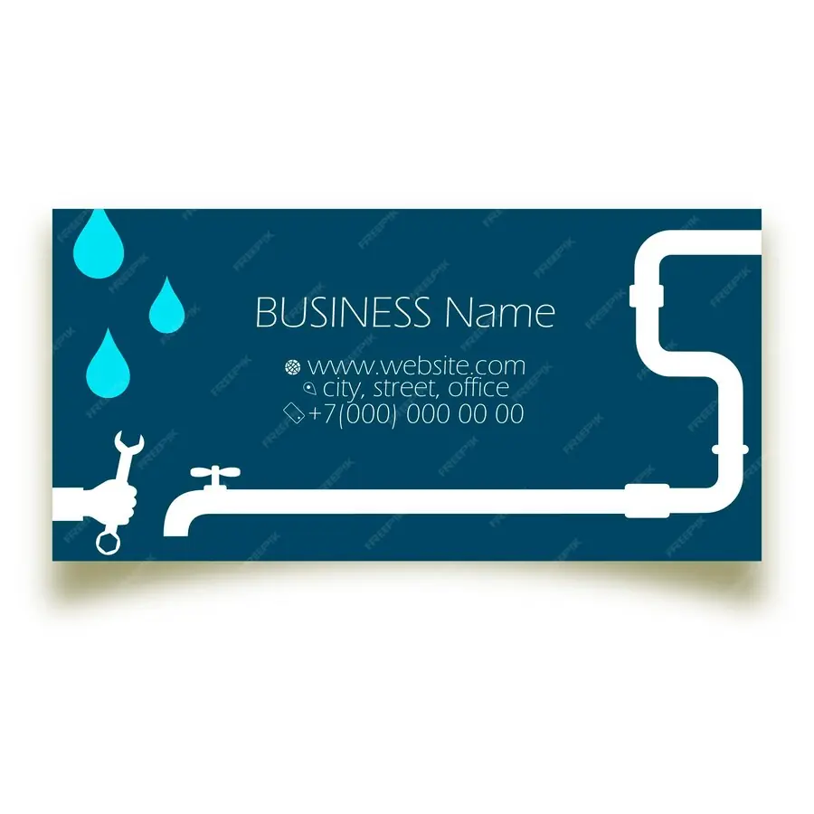 Plumbing Business Card#10