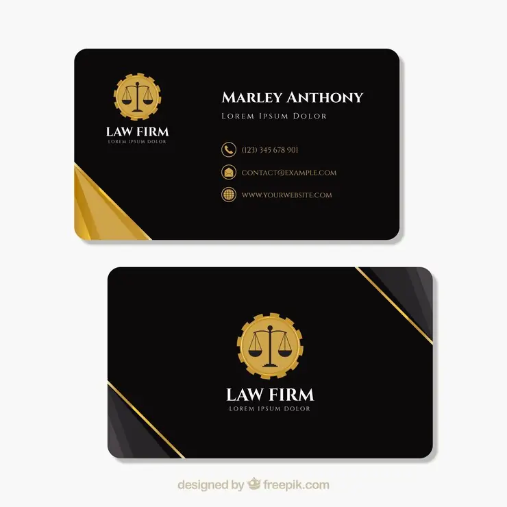 Law Firm business card#6