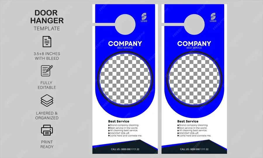 Law Firm Door Hanger#12