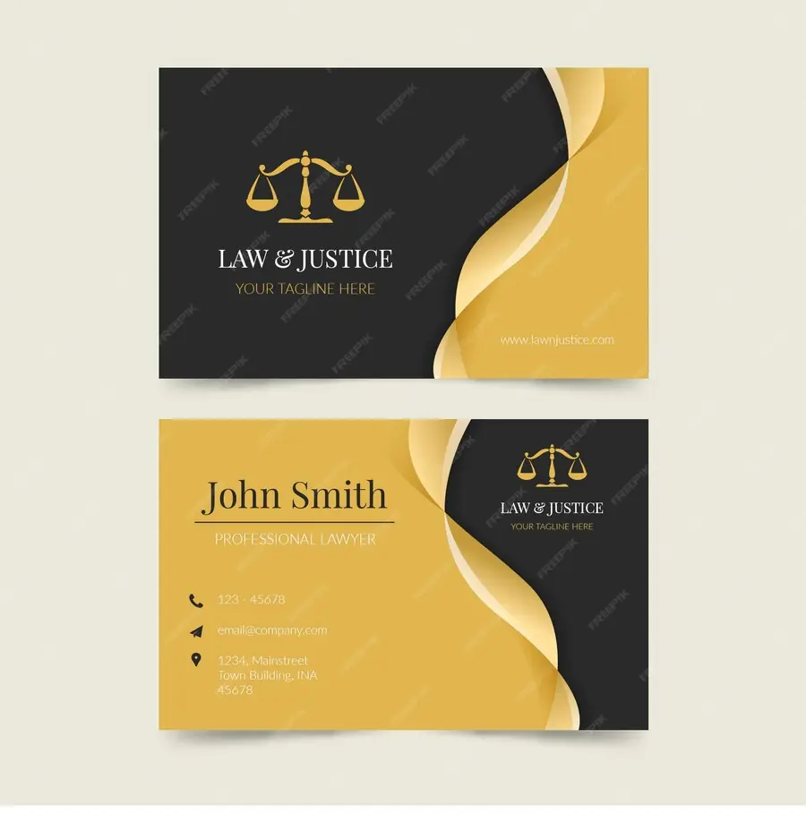 Law Firm business card#8