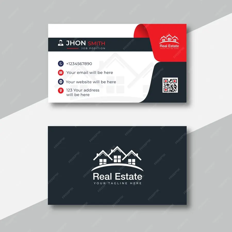 real state business card#1