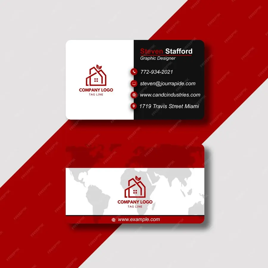 real state business card#17
