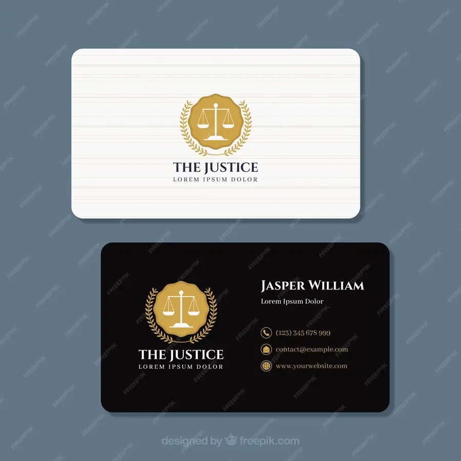 Law Firm business card#10