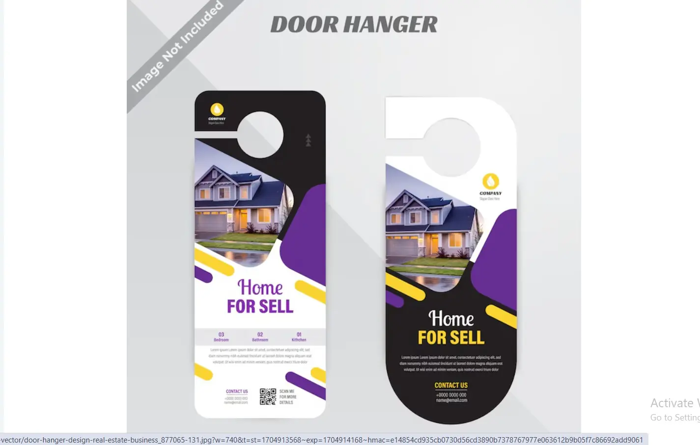 Renovation Door hanger#10