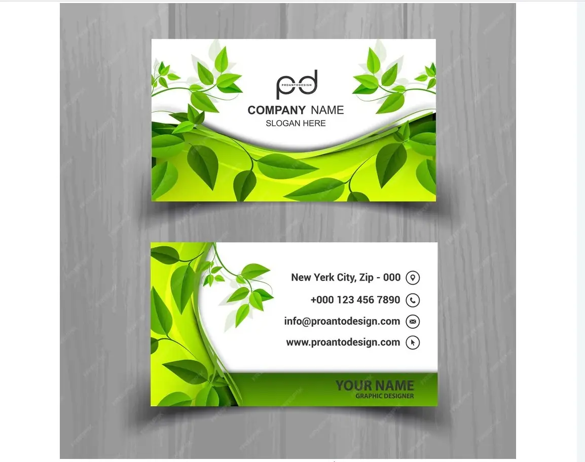 Gardening business card#6