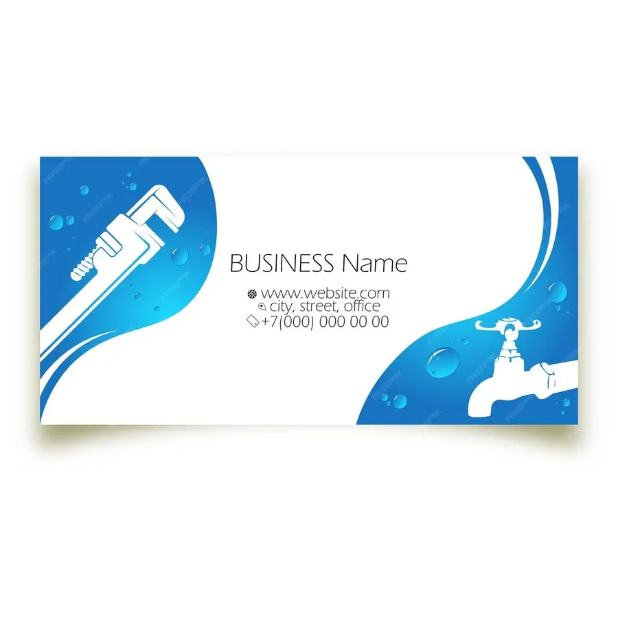 Plumbing Business Card#15